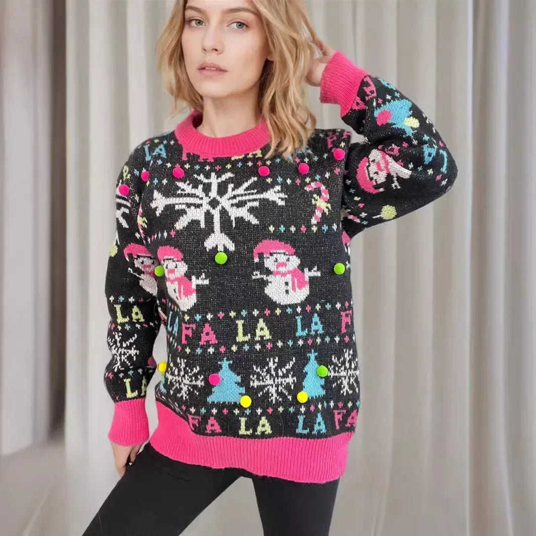 Belinda- Weihnachtspullover für Damen