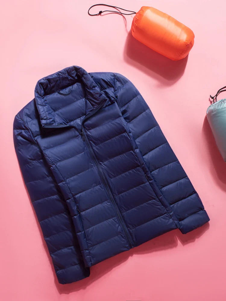 Amber - Outdoor Daunenjacke mit Kapuze für Damen