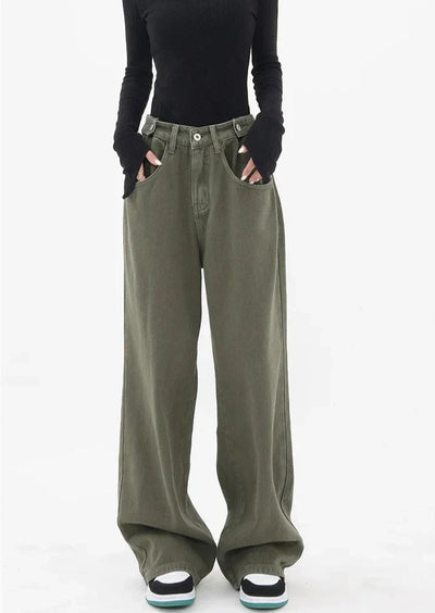 Hochtaillierte Jeans für Damen
