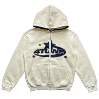Fabian | Zip-up in Beige