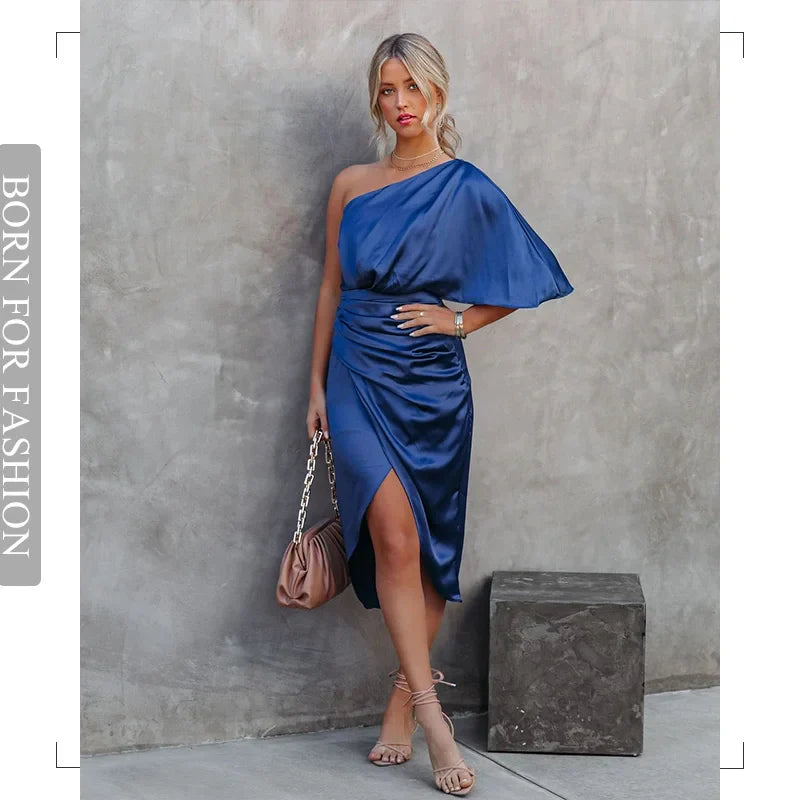 Gerda - Sinnliches Partykleid mit seidigem Glanz für Damen