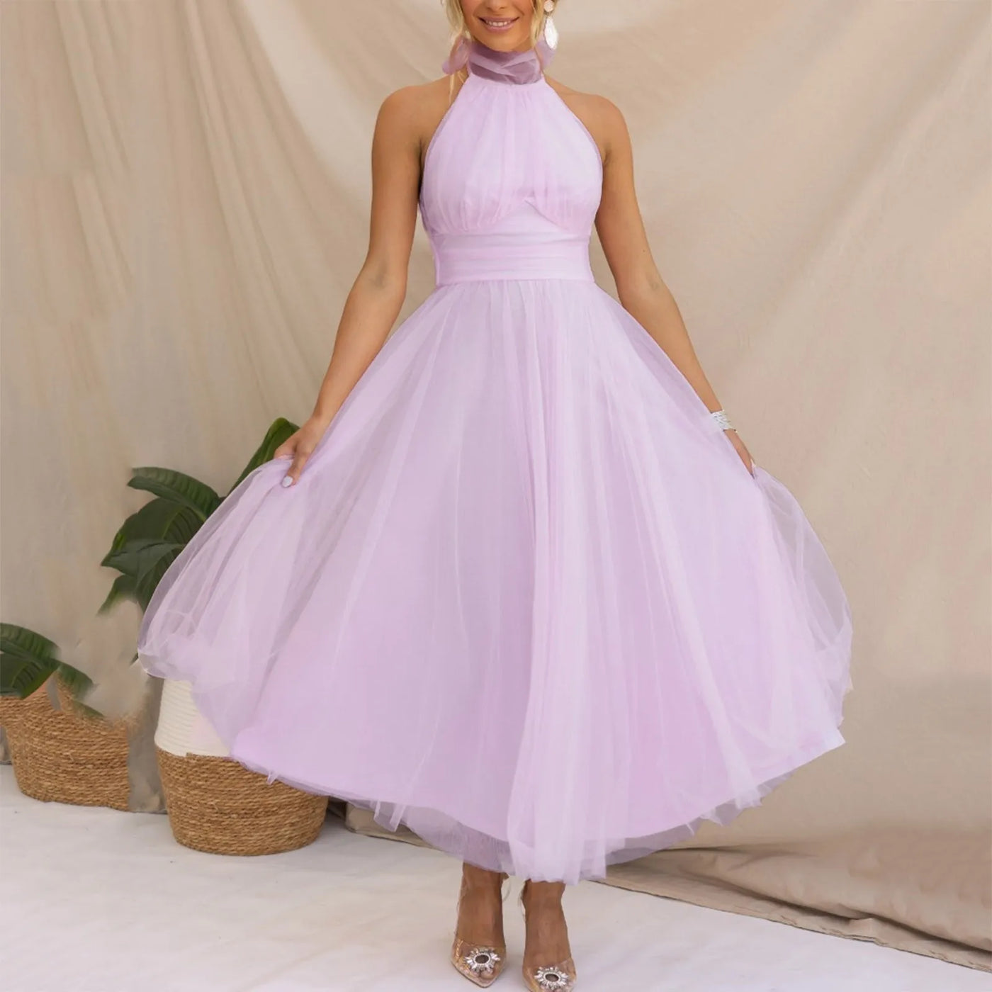 Coraline™ – Elegantes ärmelloses Kleid