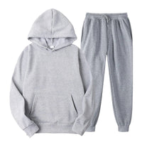 Erik | Sportiver Herren-Track­suit in Hellgrau
