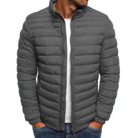 Daniel | Warme Winterliche Jacke in Grau