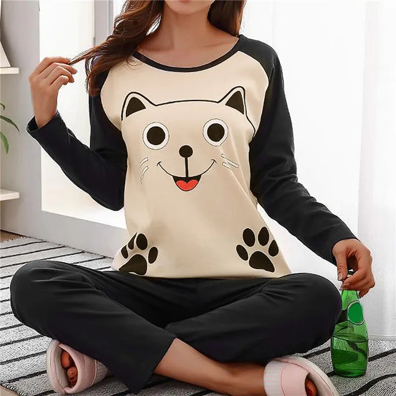 Megan - Bequemes Pyjamaset für Damen