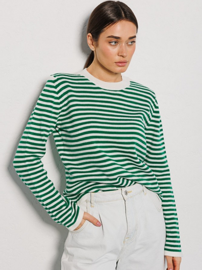 Onnie | Gestreifter Strickpullover