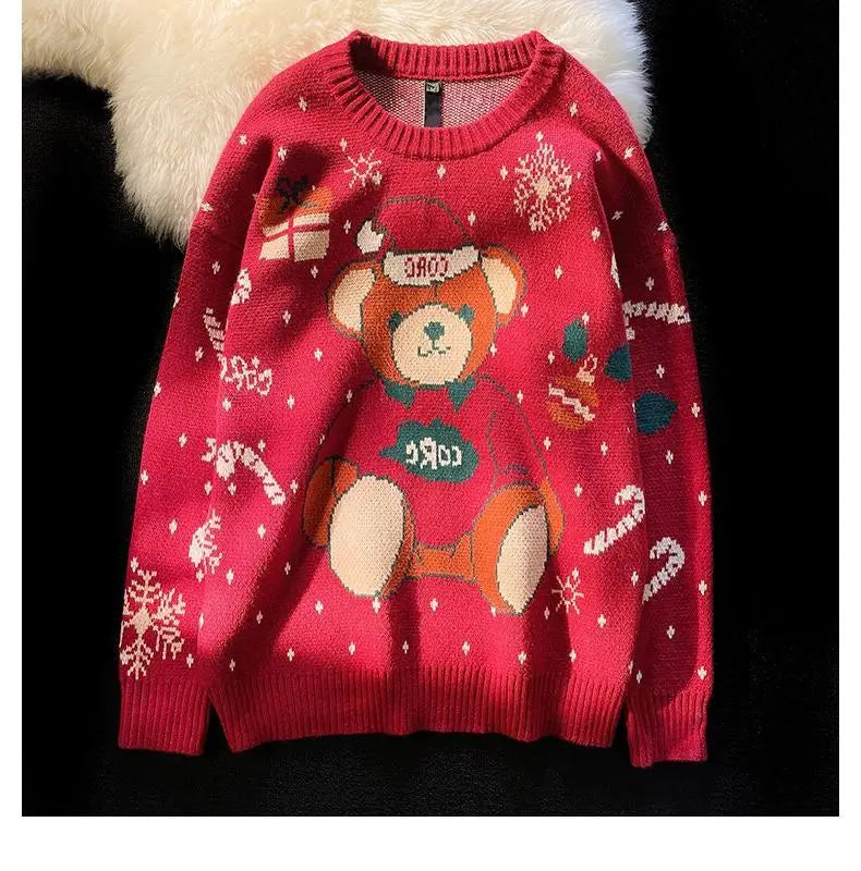 Serafina- Weihnachtspullover im Vintage-Stil