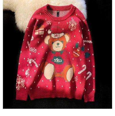 Serafina- Weihnachtspullover im Vintage-Stil