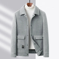 Corlan - Elegante Herbstjacke für Herren in Grau