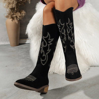 Fudus | Bestickte Western Cowboy Boots mit Stil