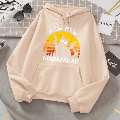 Scarlet- Hoodie für Damen mit Katzen-Print