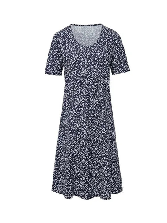 Valerie - Sommerliches Damenkleid mit Blumenprint und entspanntem Schnitt
