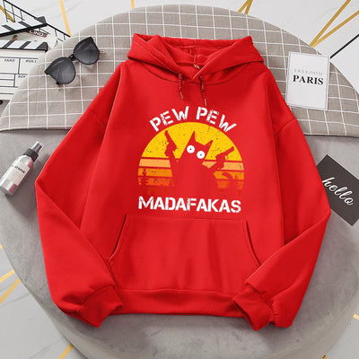 Scarlet- Hoodie für Damen mit Katzen-Print