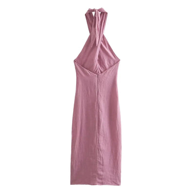Roma | Strahlendes Leinenkleid