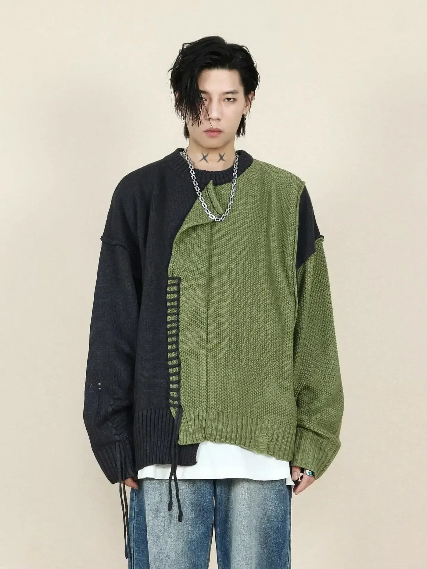 Kemuel- Retro-Pullover im Vintage-Stil