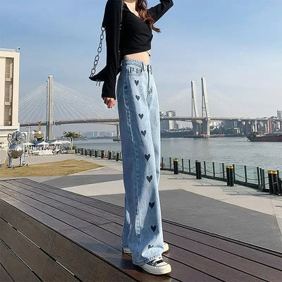 Valentine | High-Waist Jeans mit geradem Bein