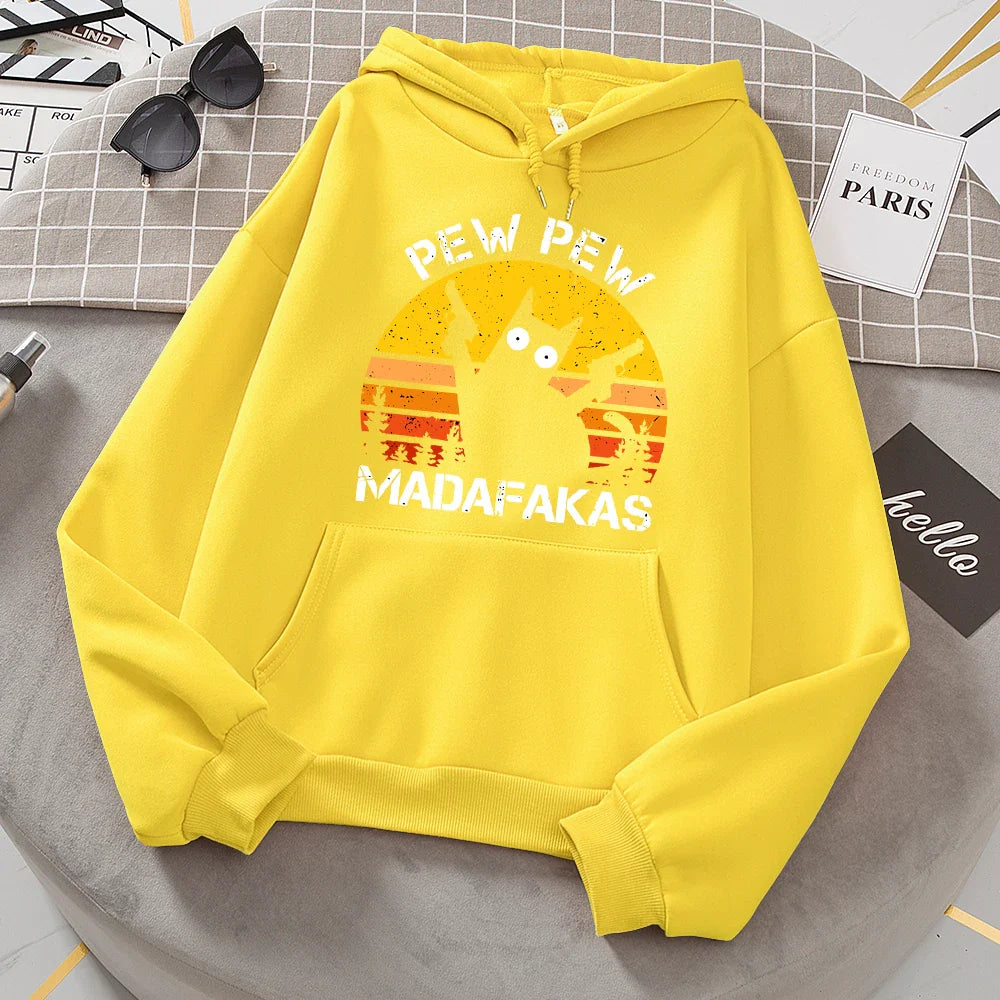 Scarlet- Hoodie für Damen mit Katzen-Print