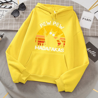 Scarlet- Hoodie für Damen mit Katzen-Print
