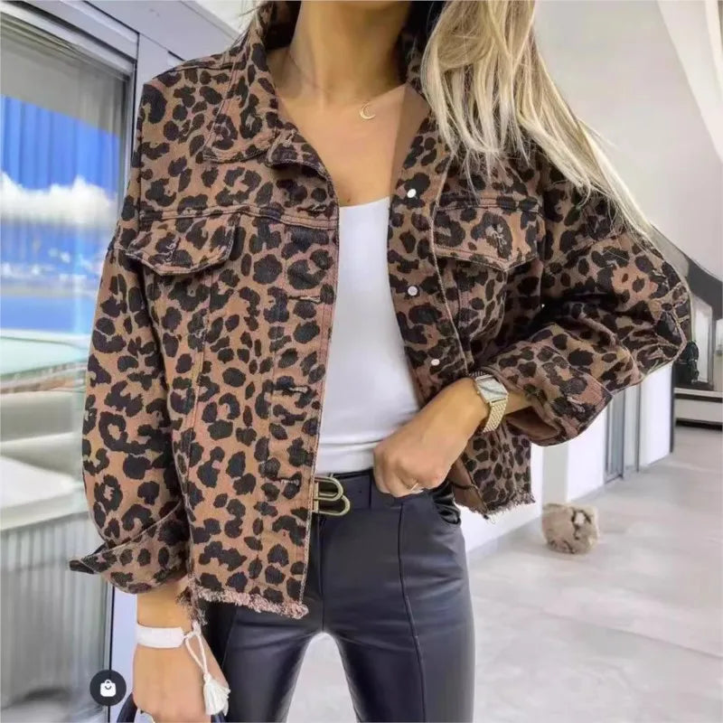 Margy | Bequeme Schicke Leopardenjacke