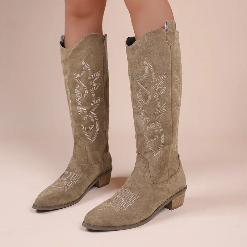 Fudus | Bestickte Western Cowboy Boots mit Stil