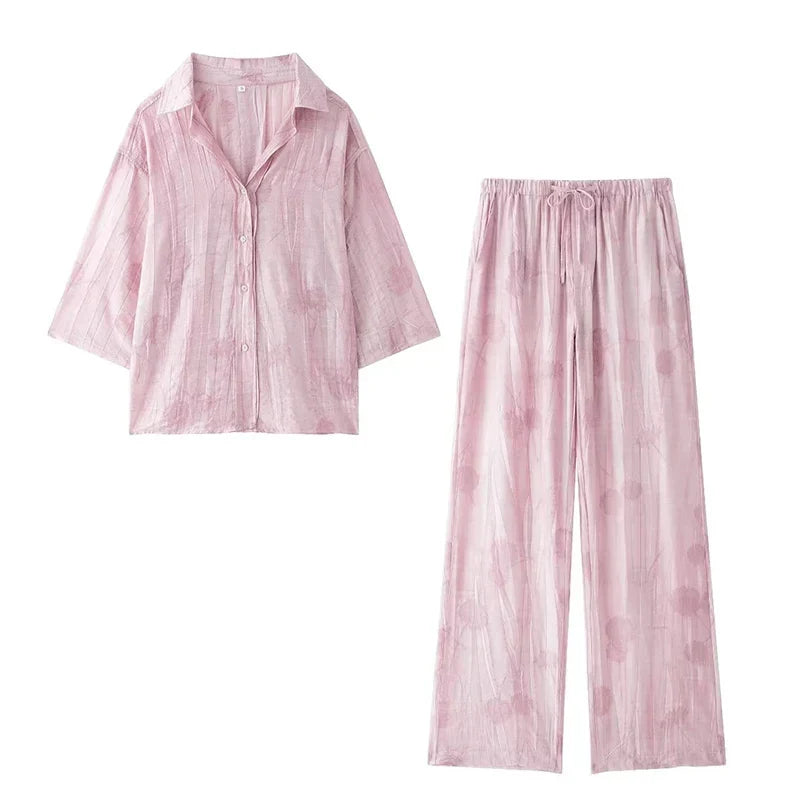 Daria | Mit Jacquard-Muster – Lässig & Schick für Frühling/Sommer