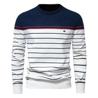 Pim | Robuster Herrenpullover in Blau