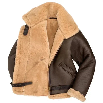 Naoise- Leder Bomberjacke für Herren