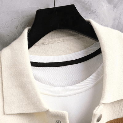 Jacquard | Zeitlose Strickjacke aus Jacquard – Eleganz und Komfort