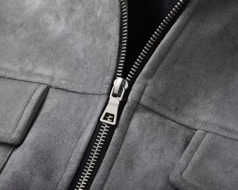 Fudus | Streetwear Jack Mit Baumwollmischung Für Bequemen Stil