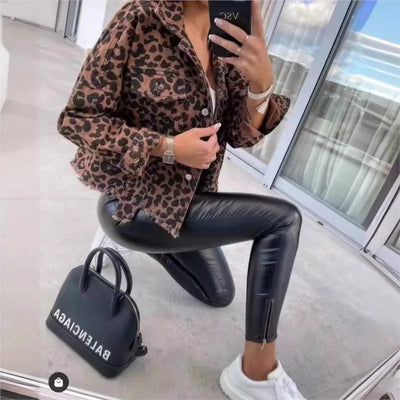 Margy | Bequeme Schicke Leopardenjacke