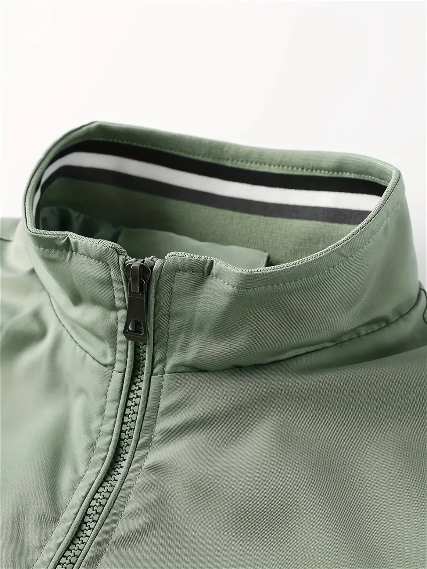 Herren Bomberjacke mit Reißverschluss und Taschen