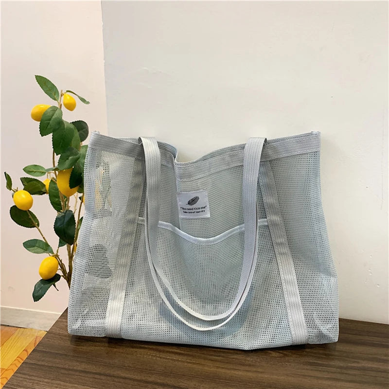 Mira | Umhängetasche Damen aus Transparentem Mesh