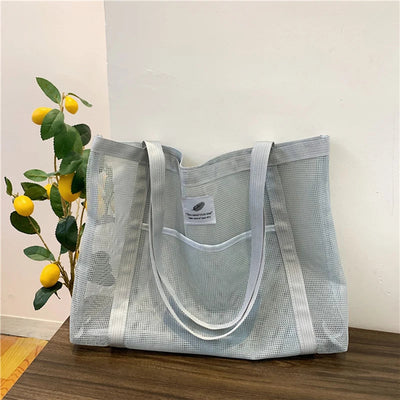 Mira | Umhängetasche Damen aus Transparentem Mesh