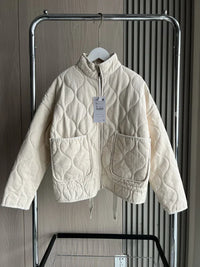 Zara™ - Vintage Steppjacke in Beige