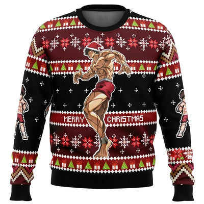Markus - Warmer Pullover mit Rundhalsausschnitt und 3D-Weihnachtsprints für Männer und Frauen