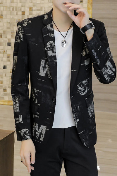 Cason- Eleganter Print-Blazer für Herren