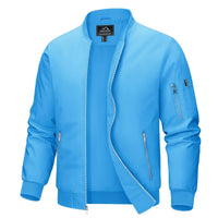 Dominus™ Jacke mit Strategischen Taschen und Premium-Passform in Eisblau