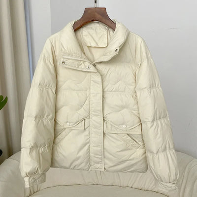Bertine- Winterjacke mit Stehkragen für Damen