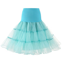Freja - Tüll-Unterrock im Vintage-Stil für Damen in Mint