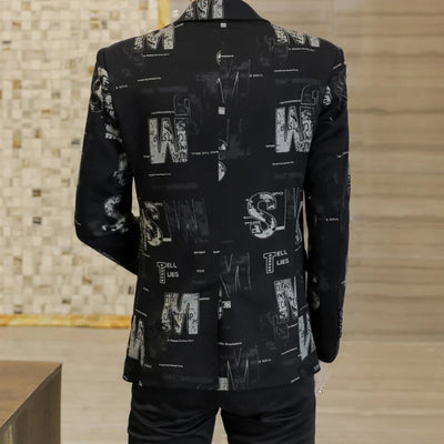 Cason- Eleganter Print-Blazer für Herren