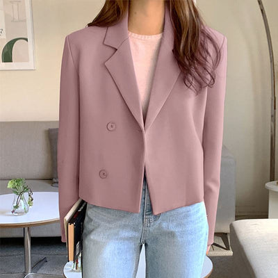 Elke - Blazer mit Reverskragen und Lockerer Passform für Frauen