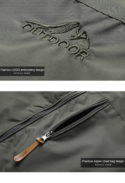 Herren Trendige Softshelljacke mit Verstellbarer Kapuze | Ideal für den Winter