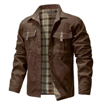 Ironwood™ Overshirt-Jacke Mit Kariertem Innenfutter in Braun