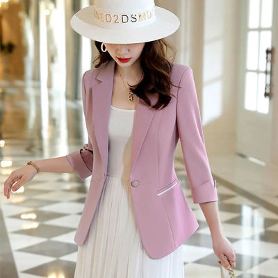 Romana - Schicker Blazer mit Schmaler Passform und Einzelknopf für Frauen