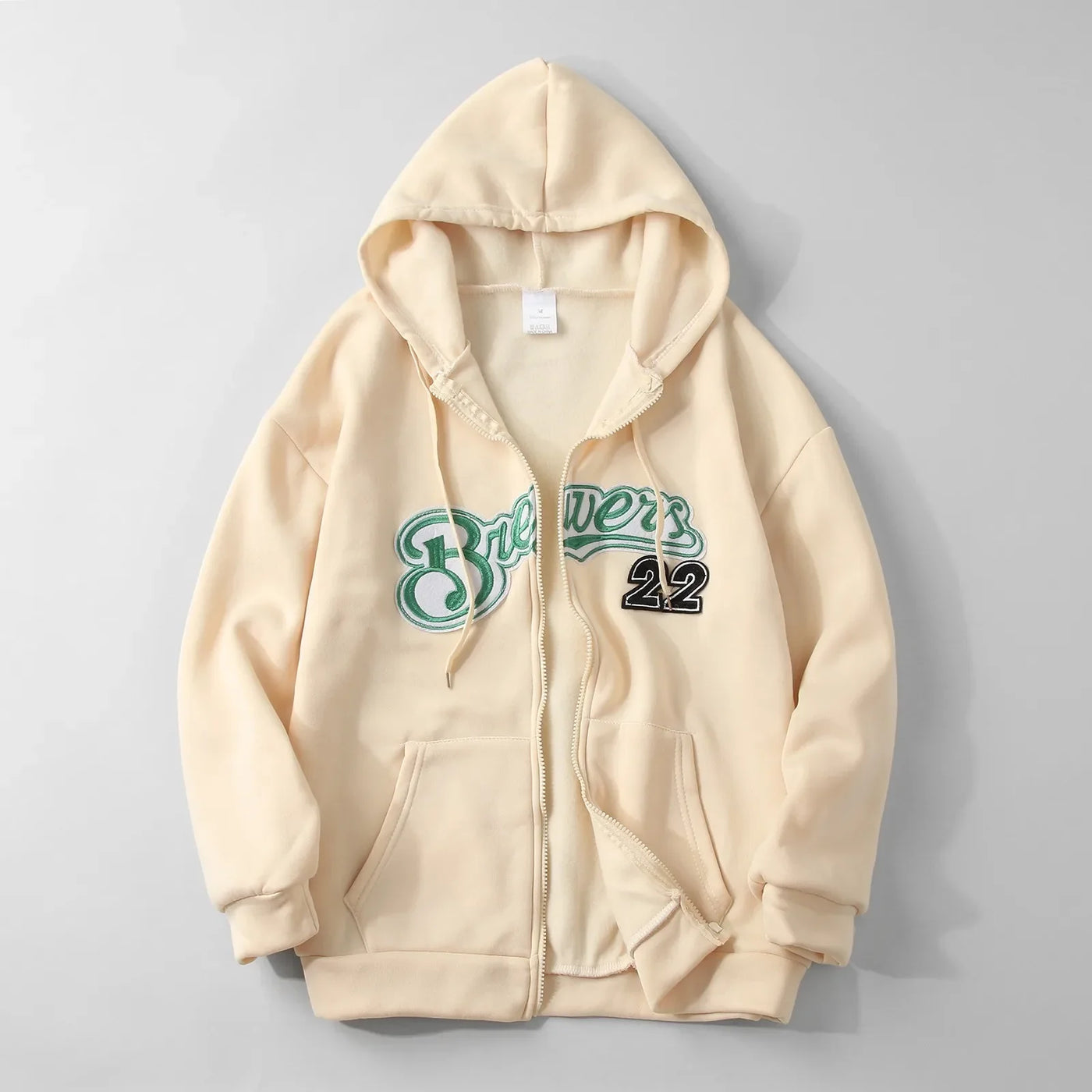 Lilit- Besticktes Sweatshirt mit langen Ärmeln