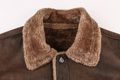 Baldwin- Herbst-Wintermantel mit Umlegekragen - Herren