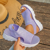 Comfortelle™ Sandalen mit Anatomischer Sohle und Premium-Leichtigkeit in Helllila