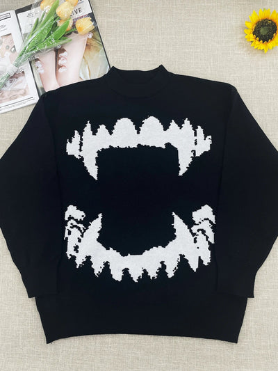 Jehu- Langärmeliger Pullover mit V-Ausschnitt für Herren