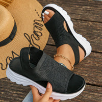 Comfortelle™ Sandalen mit Anatomischer Sohle und Premium-Leichtigkeit in Schwarz