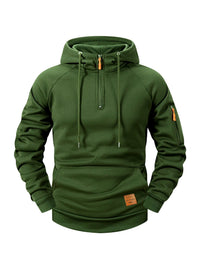 Mason | Sportive Zip-Hoodie in Grün